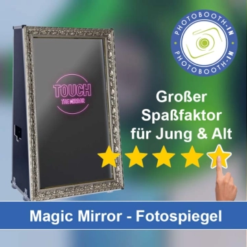 In Schönwald (Bayern) einen Magic Mirror Fotospiegel mieten