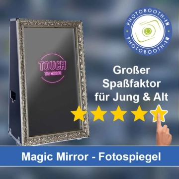 In Schönwalde-Glien einen Magic Mirror Fotospiegel mieten