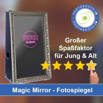 In Schöppingen einen Magic Mirror Fotospiegel mieten