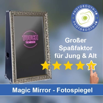 In Schongau einen Magic Mirror Fotospiegel mieten