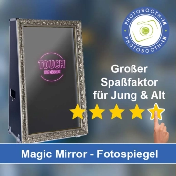 In Schopfheim einen Magic Mirror Fotospiegel mieten