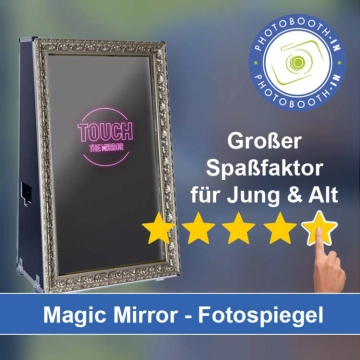 In Schrecksbach einen Magic Mirror Fotospiegel mieten