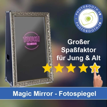 In Schrobenhausen einen Magic Mirror Fotospiegel mieten
