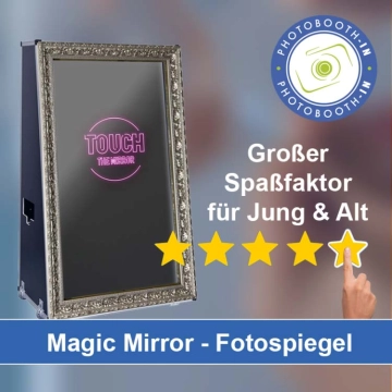 In Schüttorf einen Magic Mirror Fotospiegel mieten