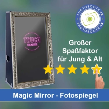 In Schuttertal einen Magic Mirror Fotospiegel mieten