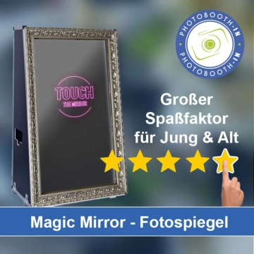 In Schwaan einen Magic Mirror Fotospiegel mieten