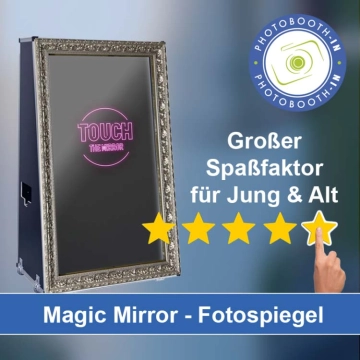In Schwabmünchen einen Magic Mirror Fotospiegel mieten