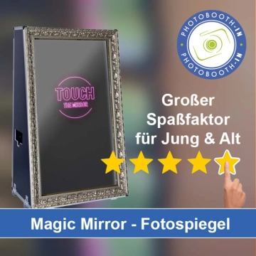 In Schwaig bei Nürnberg einen Magic Mirror Fotospiegel mieten