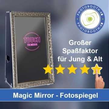 In Schwalbach am Taunus einen Magic Mirror Fotospiegel mieten