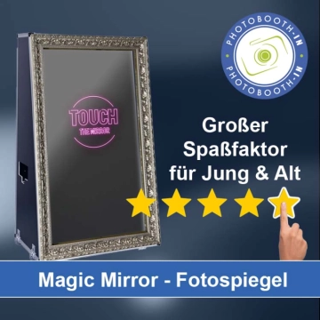 In Schwanau einen Magic Mirror Fotospiegel mieten