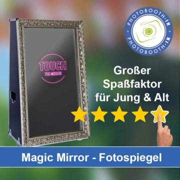 In Schwanewede einen Magic Mirror Fotospiegel mieten
