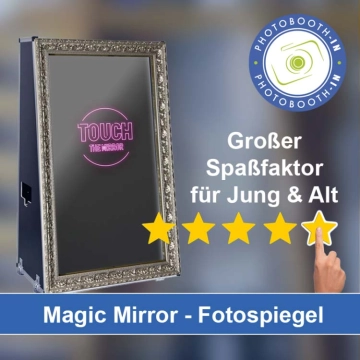 In Schwanstetten einen Magic Mirror Fotospiegel mieten
