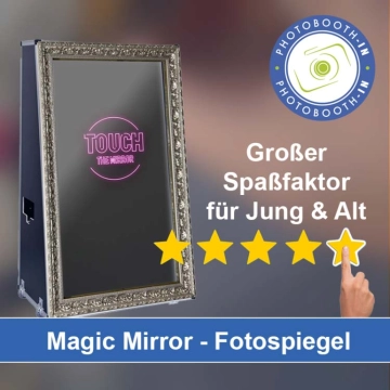 In Schwarmstedt einen Magic Mirror Fotospiegel mieten