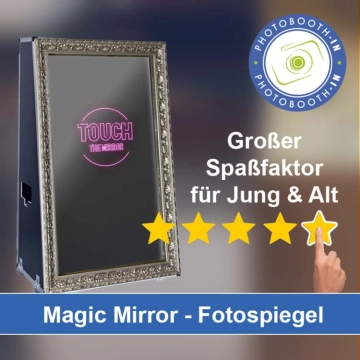 In Schwarzach am Main einen Magic Mirror Fotospiegel mieten