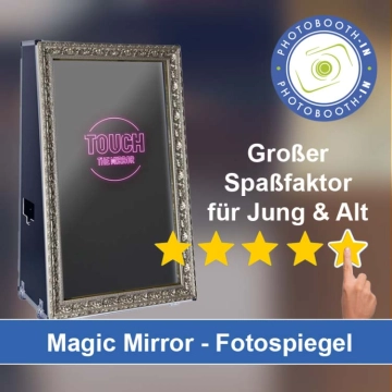 In Schwarzenbach am Wald einen Magic Mirror Fotospiegel mieten