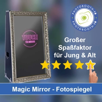 In Schwarzenfeld einen Magic Mirror Fotospiegel mieten