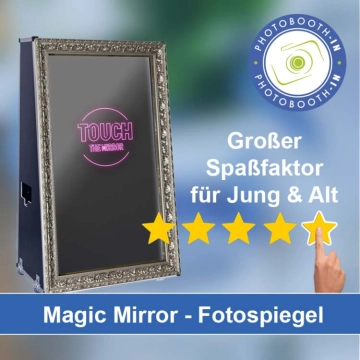 In Schwegenheim einen Magic Mirror Fotospiegel mieten