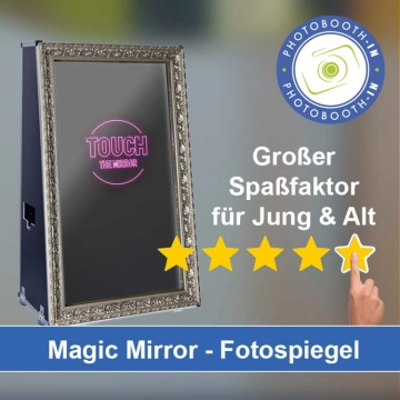 In Schwetzingen einen Magic Mirror Fotospiegel mieten