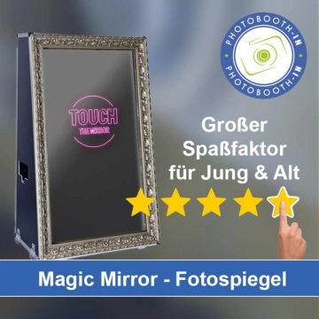 In Schwieberdingen einen Magic Mirror Fotospiegel mieten