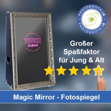 In Schwindegg einen Magic Mirror Fotospiegel mieten