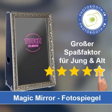 In Seddiner See einen Magic Mirror Fotospiegel mieten