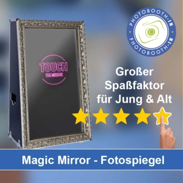 In Seefeld (Oberbayern) einen Magic Mirror Fotospiegel mieten