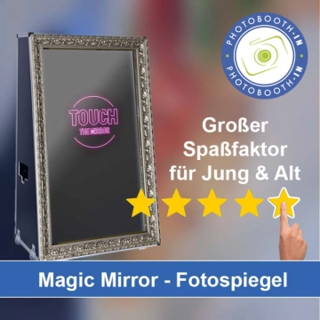 In Seehausen (Altmark) einen Magic Mirror Fotospiegel mieten