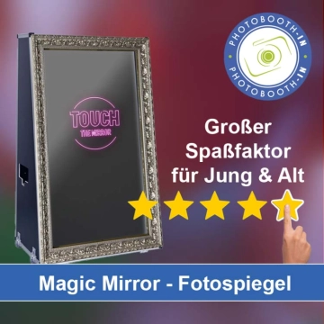 In Seelbach (Schutter) einen Magic Mirror Fotospiegel mieten