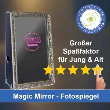 In Seelow einen Magic Mirror Fotospiegel mieten