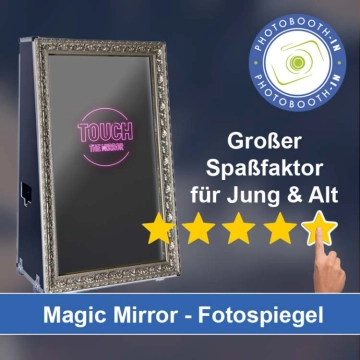 In Seeshaupt einen Magic Mirror Fotospiegel mieten