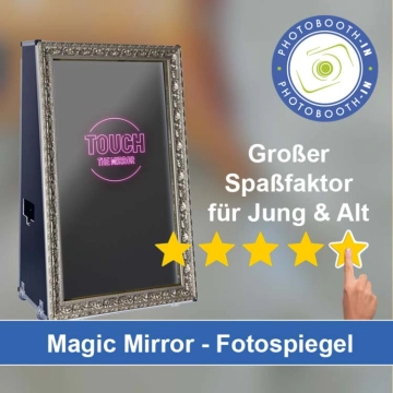 In Seevetal einen Magic Mirror Fotospiegel mieten