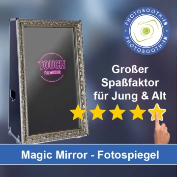 In Selmsdorf einen Magic Mirror Fotospiegel mieten