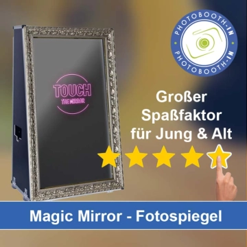 In Senden (Bayern) einen Magic Mirror Fotospiegel mieten