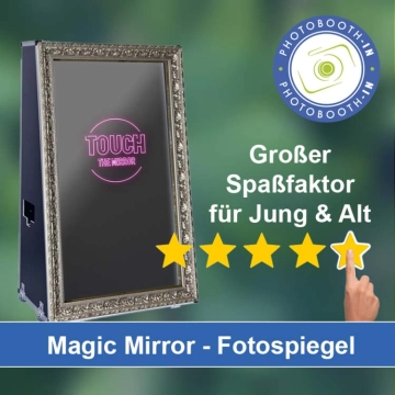 In Sengenthal einen Magic Mirror Fotospiegel mieten