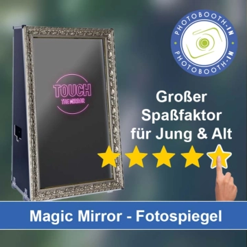 In Sersheim einen Magic Mirror Fotospiegel mieten