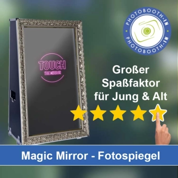 In Sickte einen Magic Mirror Fotospiegel mieten