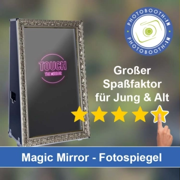 In Siegenburg einen Magic Mirror Fotospiegel mieten