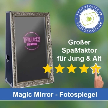 In Simbach am Inn einen Magic Mirror Fotospiegel mieten