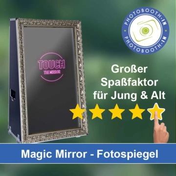 In Simmelsdorf einen Magic Mirror Fotospiegel mieten