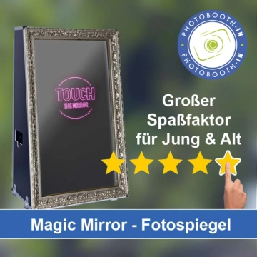 In Simmern-Hunsrück einen Magic Mirror Fotospiegel mieten