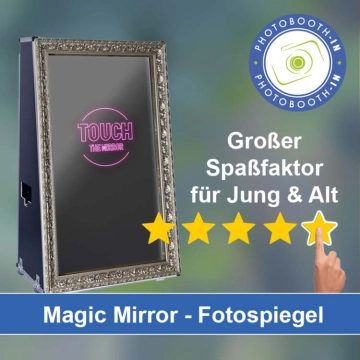 In Sindelfingen einen Magic Mirror Fotospiegel mieten