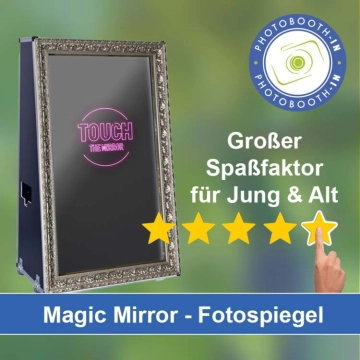 In Sinzheim einen Magic Mirror Fotospiegel mieten