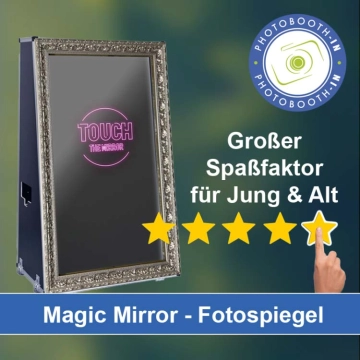 In Sinzig einen Magic Mirror Fotospiegel mieten