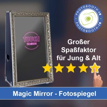In Söhrewald einen Magic Mirror Fotospiegel mieten