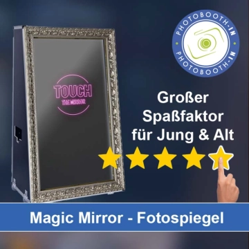 In Sömmerda einen Magic Mirror Fotospiegel mieten