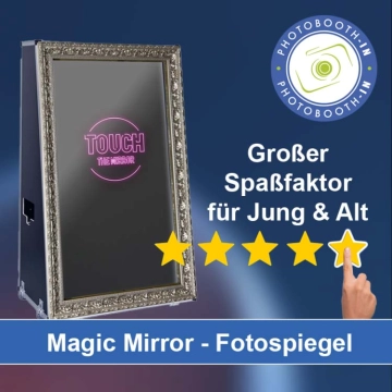 In Soest einen Magic Mirror Fotospiegel mieten