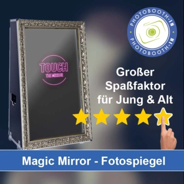 In Solingen einen Magic Mirror Fotospiegel mieten
