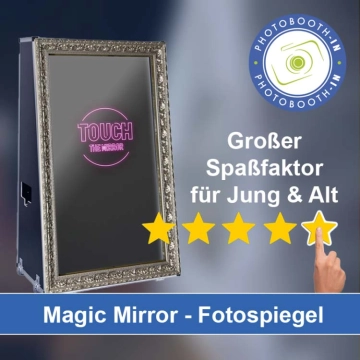 In Soltau einen Magic Mirror Fotospiegel mieten