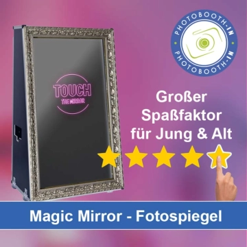 In Sonneberg einen Magic Mirror Fotospiegel mieten