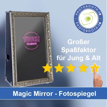 In Sonnefeld einen Magic Mirror Fotospiegel mieten